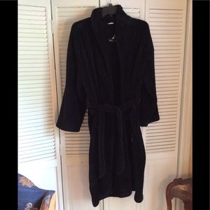 SOFT Nautica long fleece robe - unisex